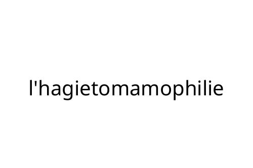 l_hagietomamophilie