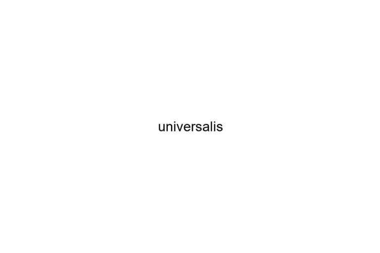 universalis