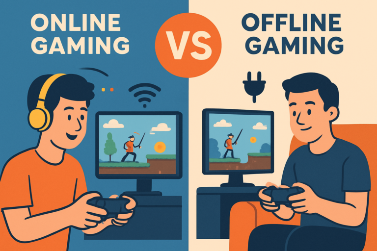 online-versus-offline-gaming