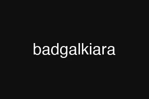 badgalkiara