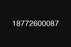18772600087