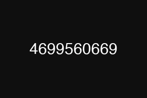 4699560669