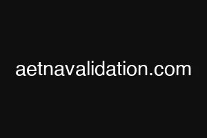 aetnavalidation.com