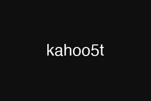 kahoo5t